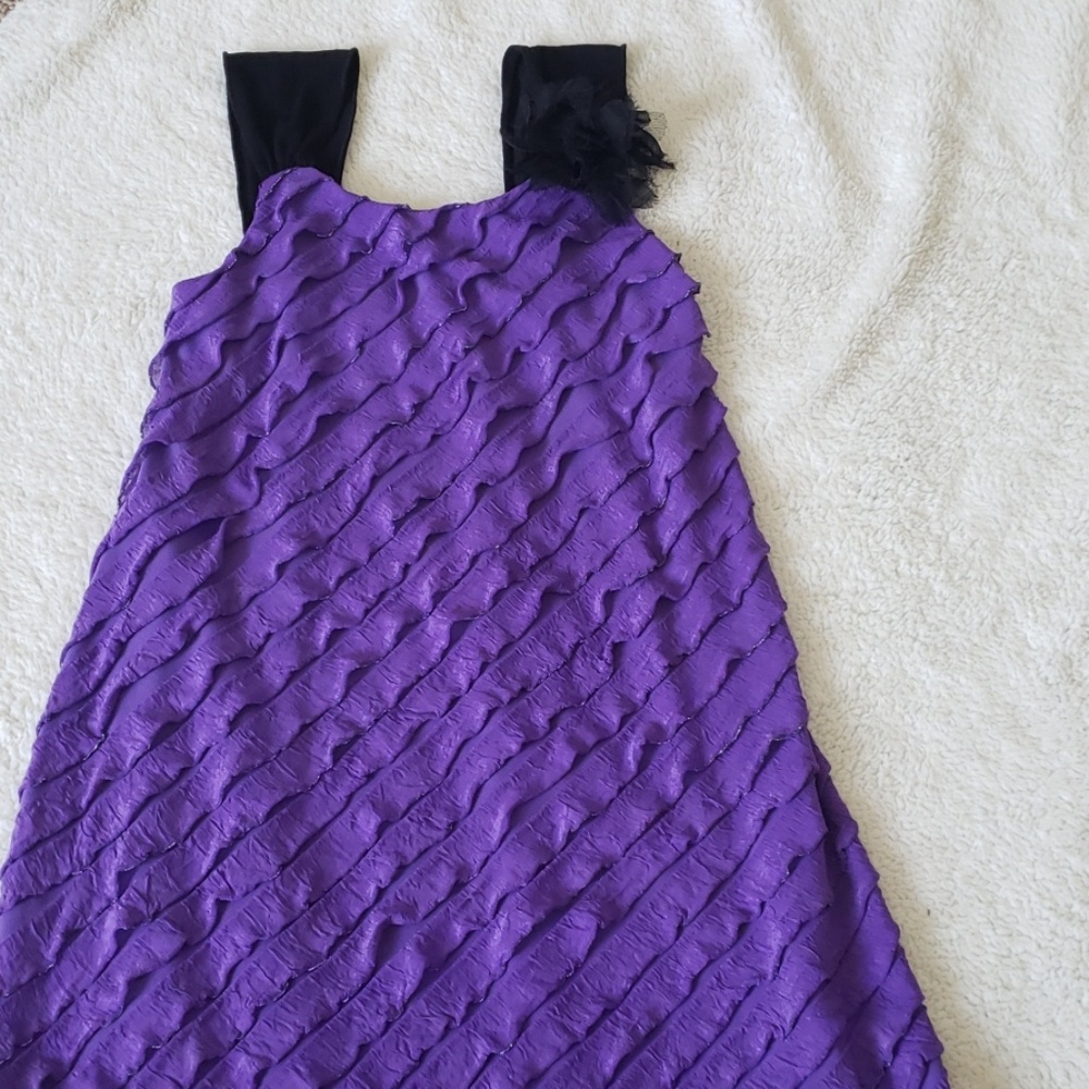 Purple girls dress
